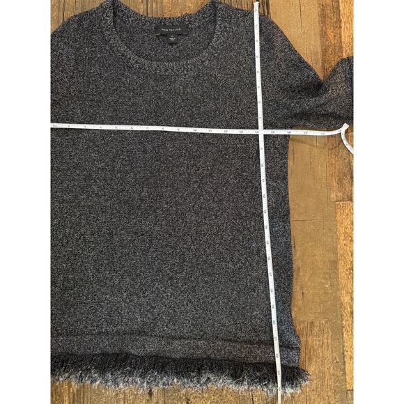 Ann Taylor Frayed Short Sleeve Sweater Size XS - Picture 7 of 8
